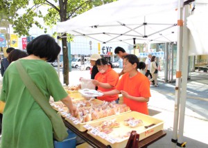 イベントでの販売の様子