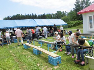 流しソーメン